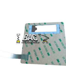 Decal /ECU-electric scissor lifts 1029909200 - Product gallery image - BAC Poland AWP parts
