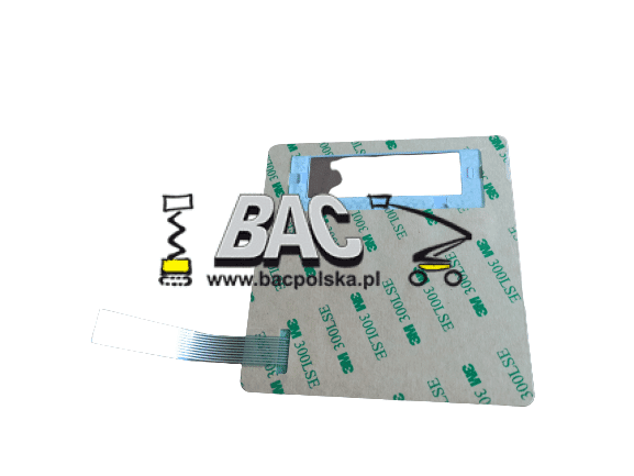 Decal /ECU-electric scissor lifts 1029909200 - Product gallery image - BAC Poland AWP parts